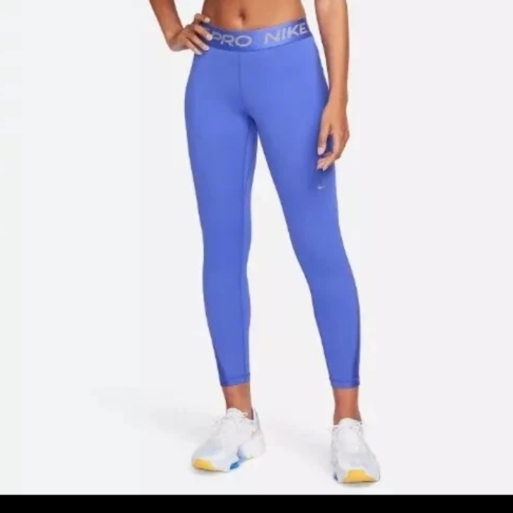 Nike Pro Blue leggings